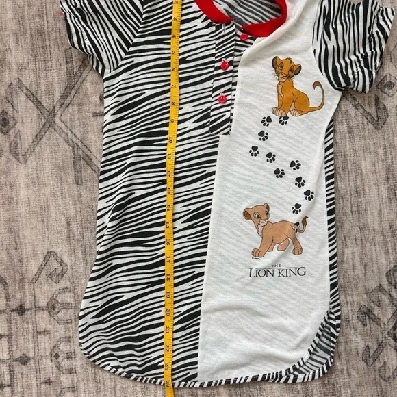 VINTAGE 90s Disney The Lion King Pajama Size 3T USA Simba & Nala Original - Picture 9 of 9